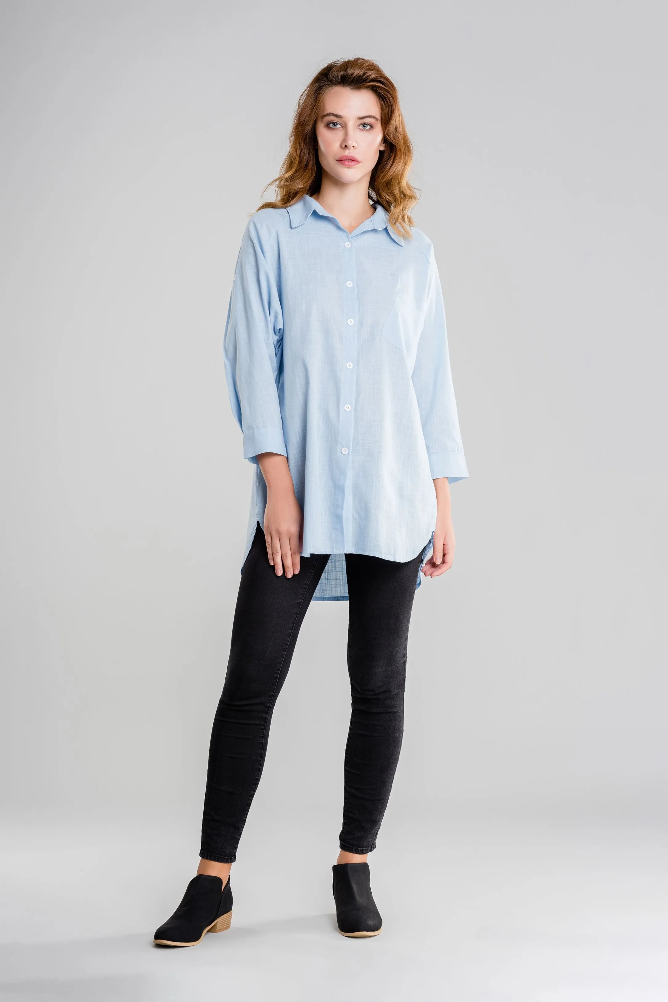 Breezy Elegance Linen Shirt