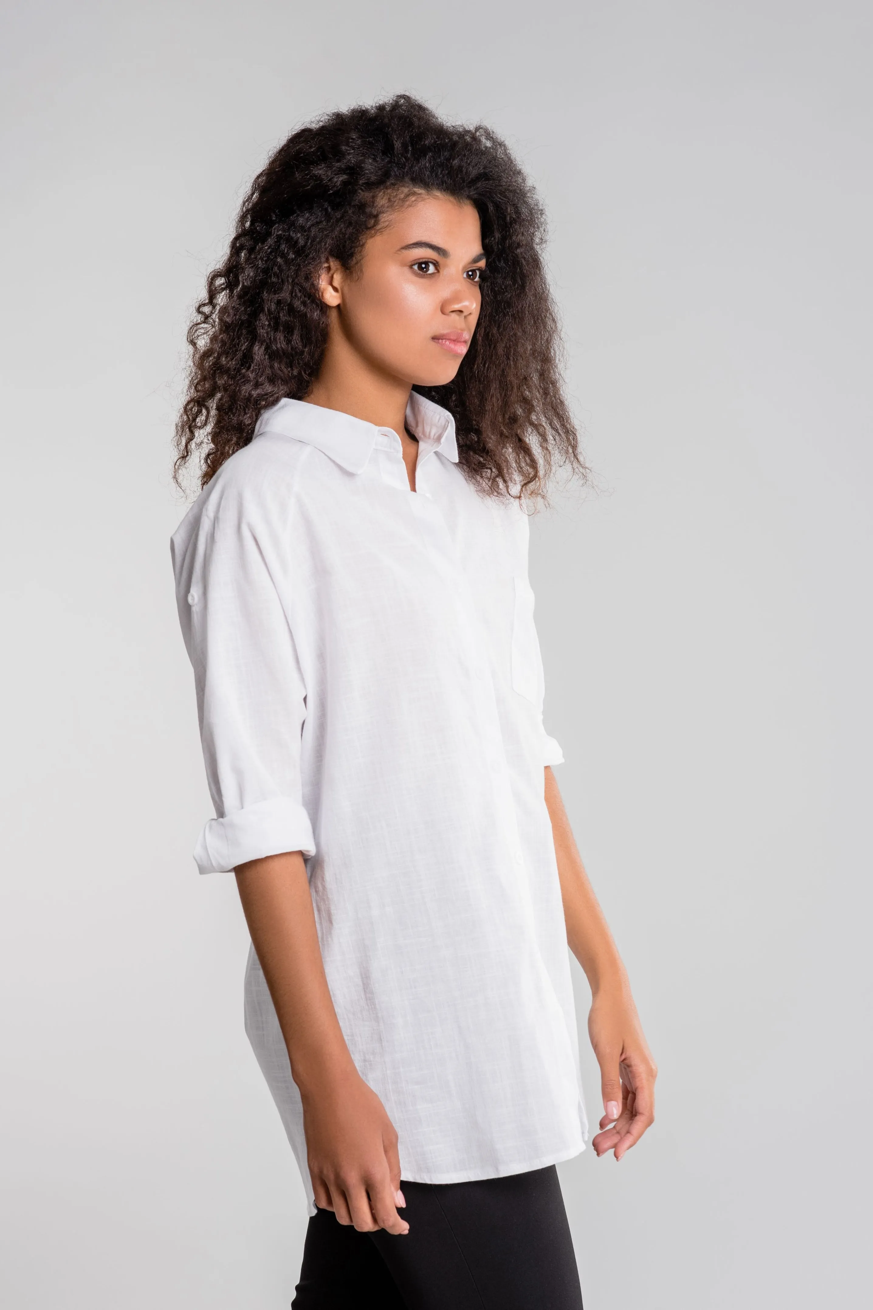 Breezy Elegance Linen Shirt