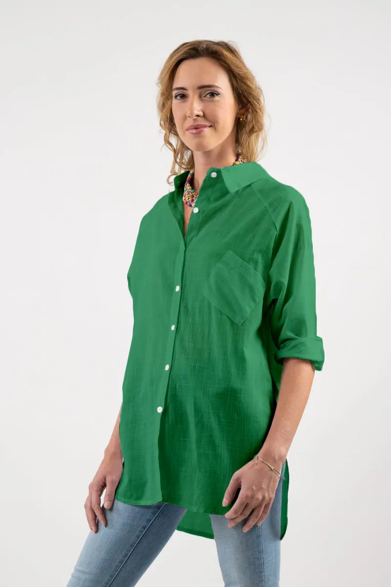 Breezy Elegance Linen Shirt