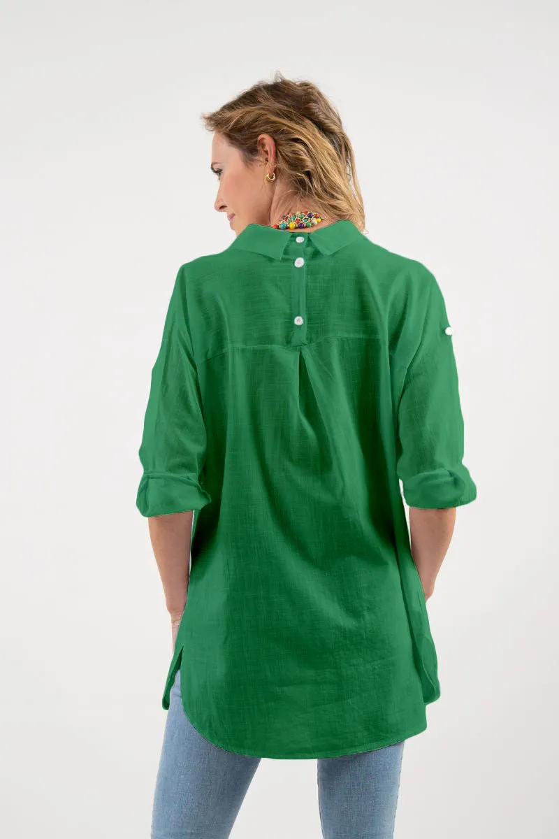 Breezy Elegance Linen Shirt