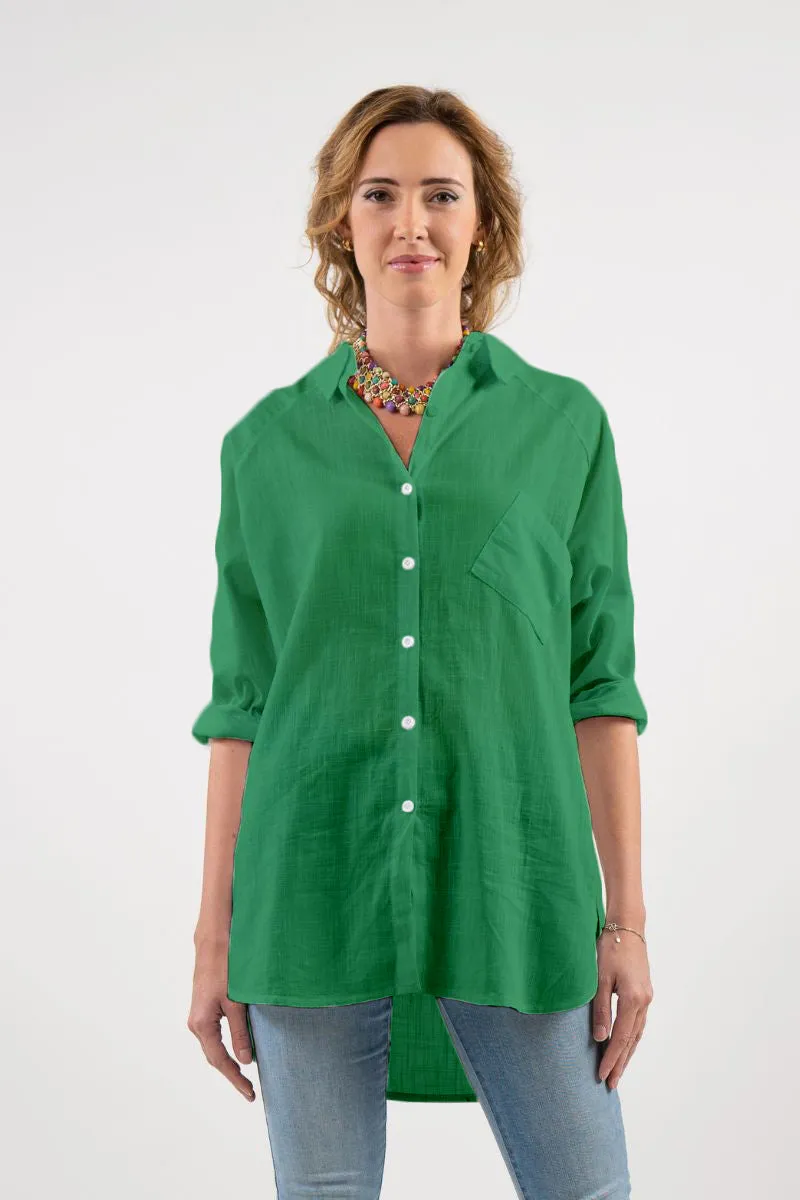Breezy Elegance Linen Shirt