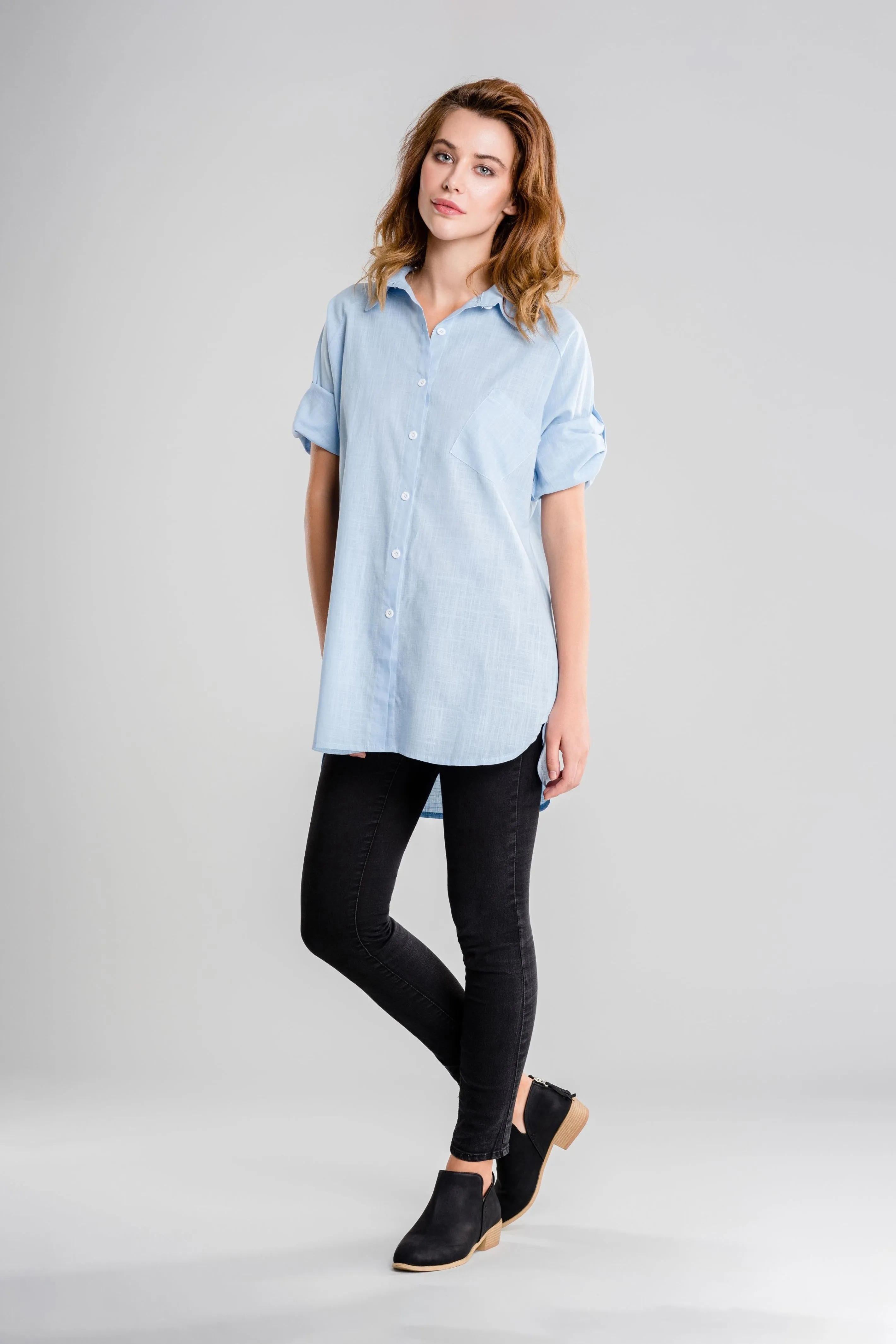 Breezy Elegance Linen Shirt