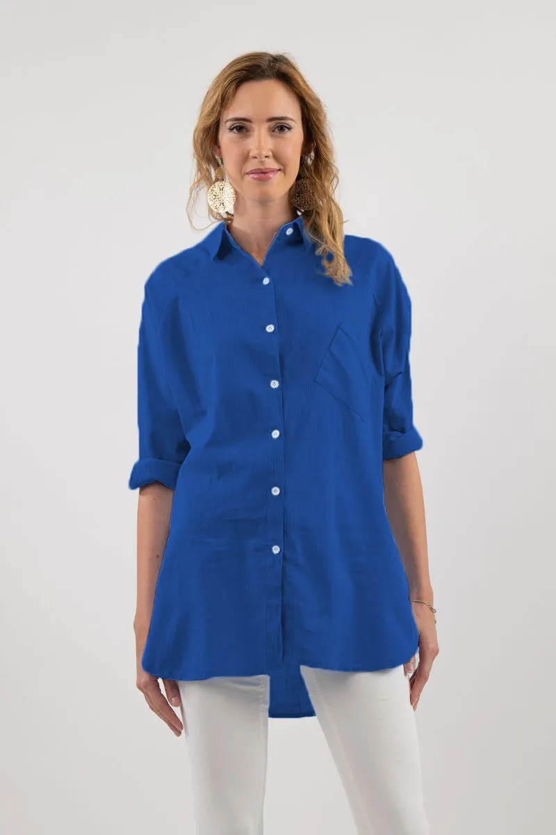 Breezy Elegance Linen Shirt