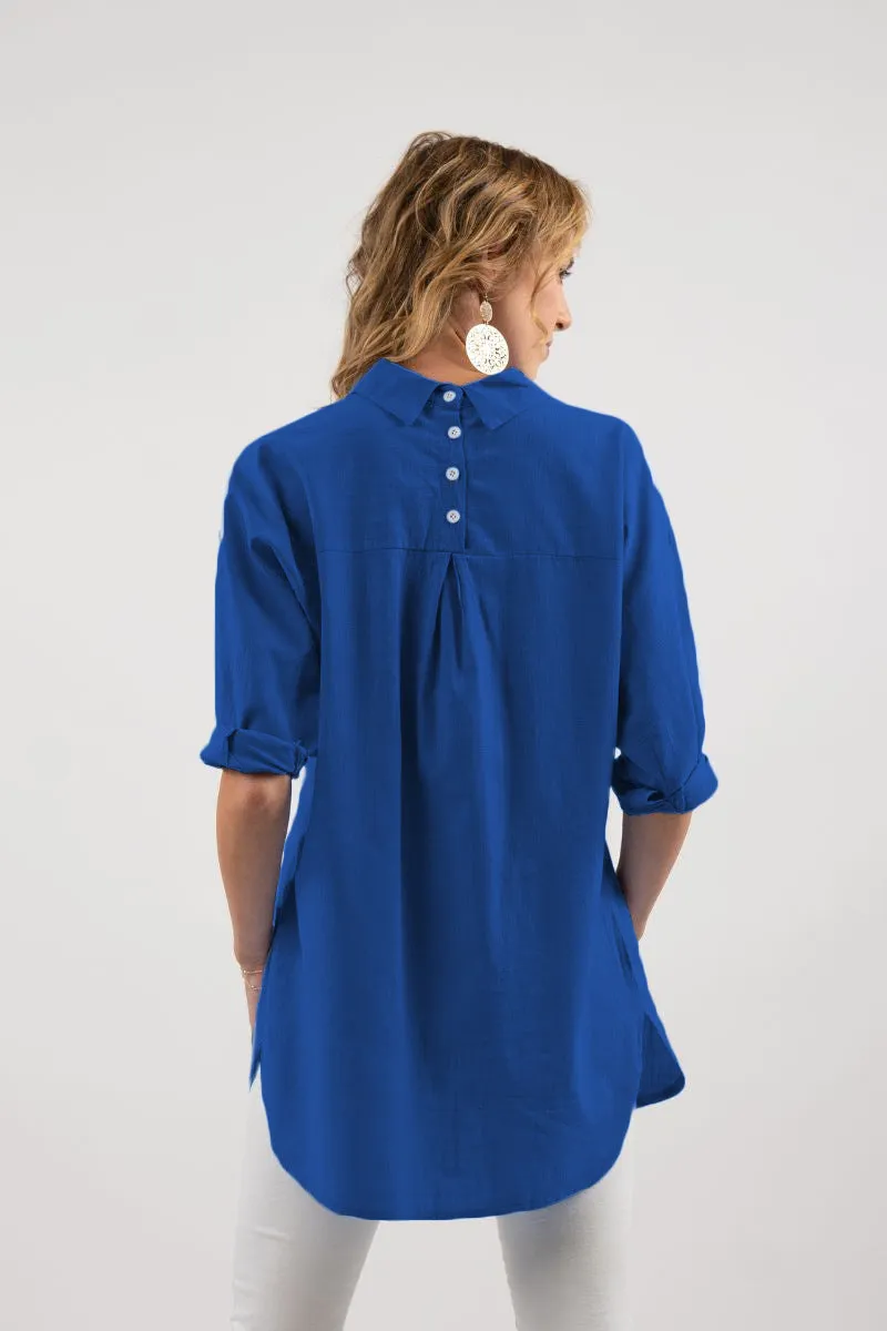 Breezy Elegance Linen Shirt