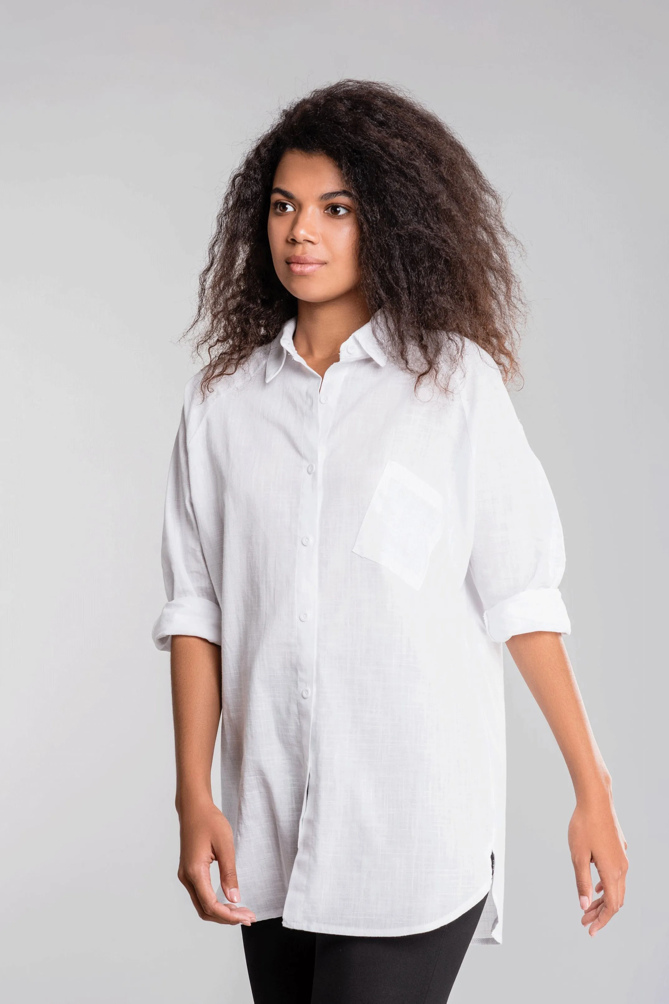 Breezy Elegance Linen Shirt