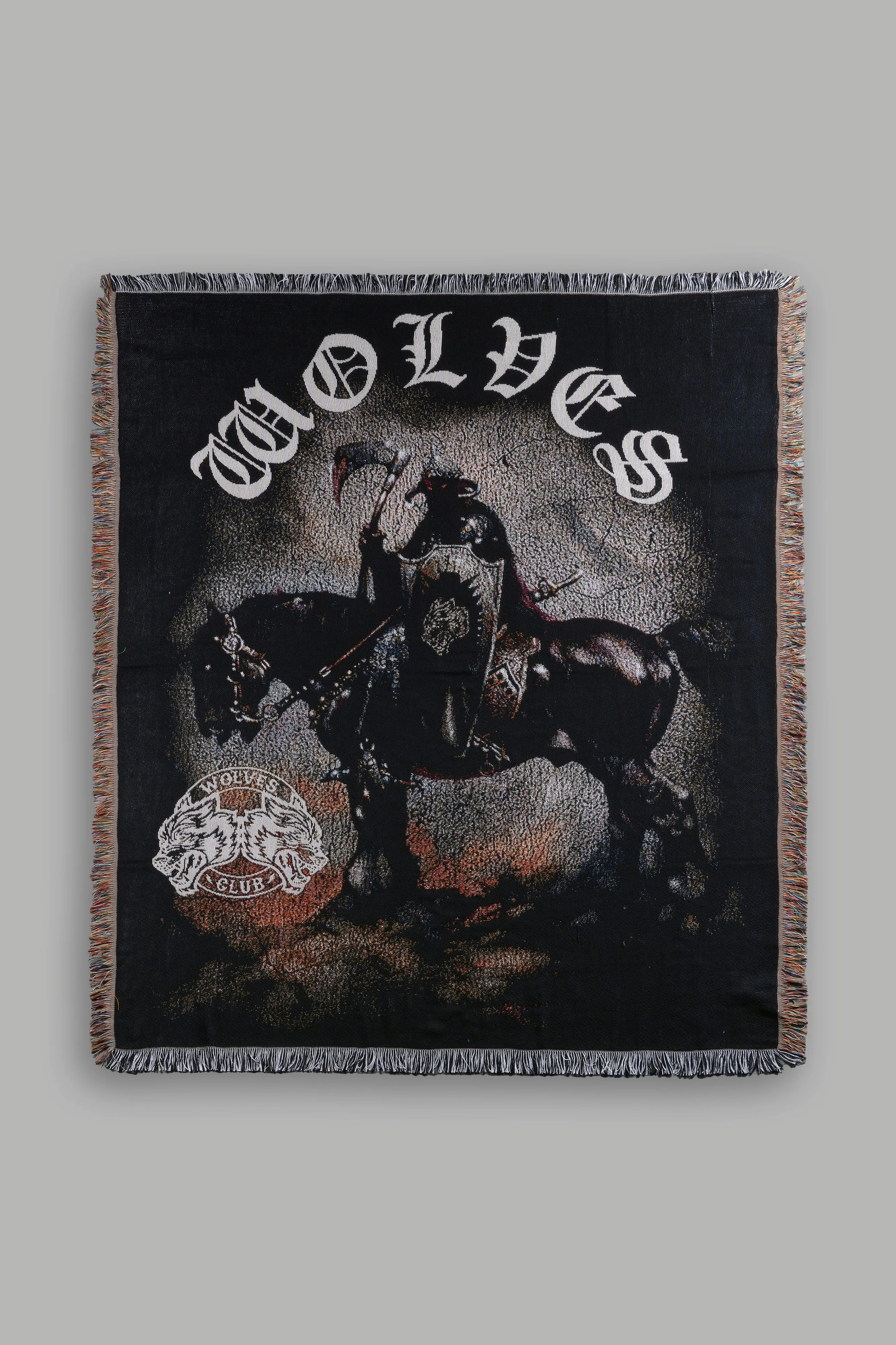 Elysium Tapestry Blanket in Black