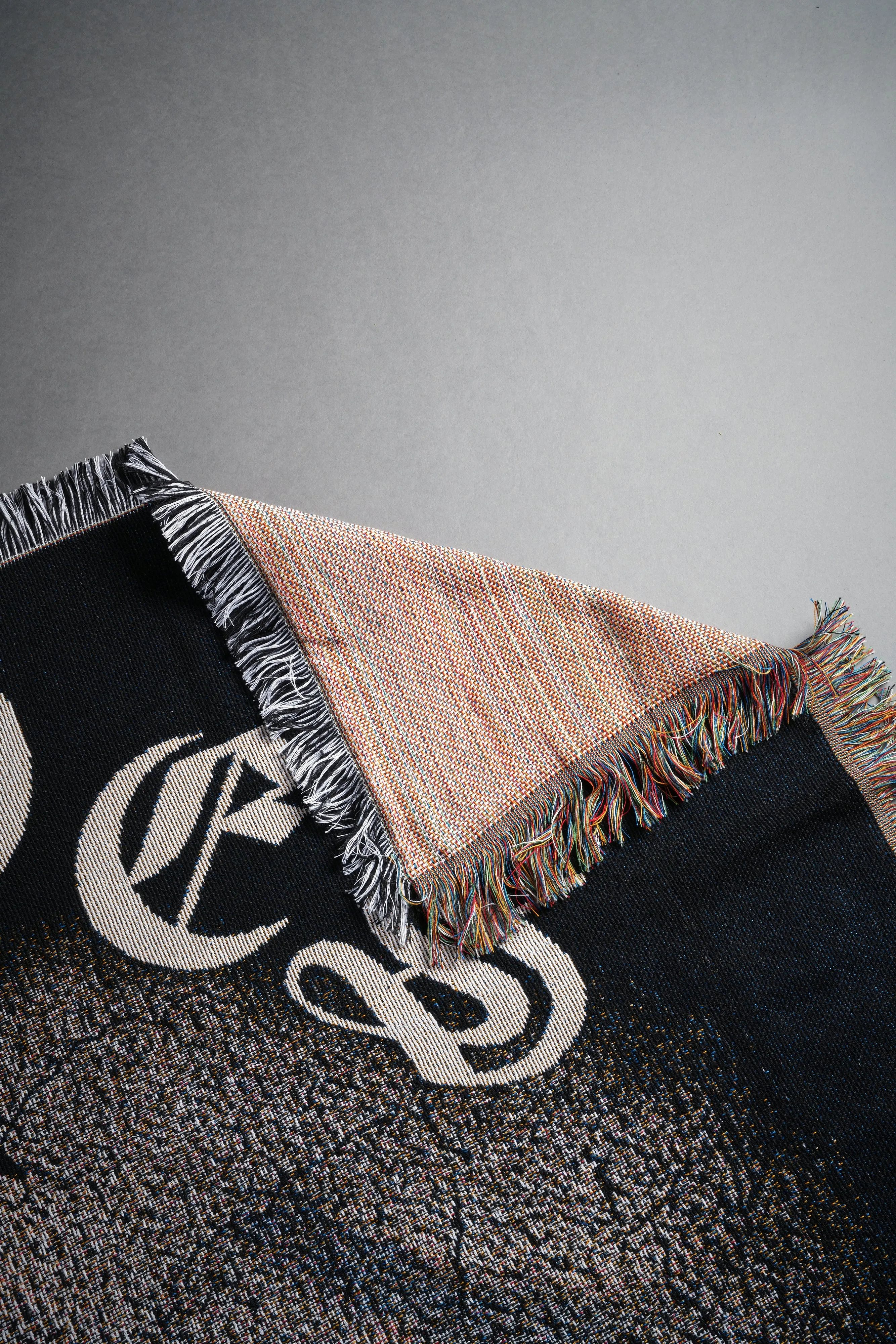 Elysium Tapestry Blanket in Black