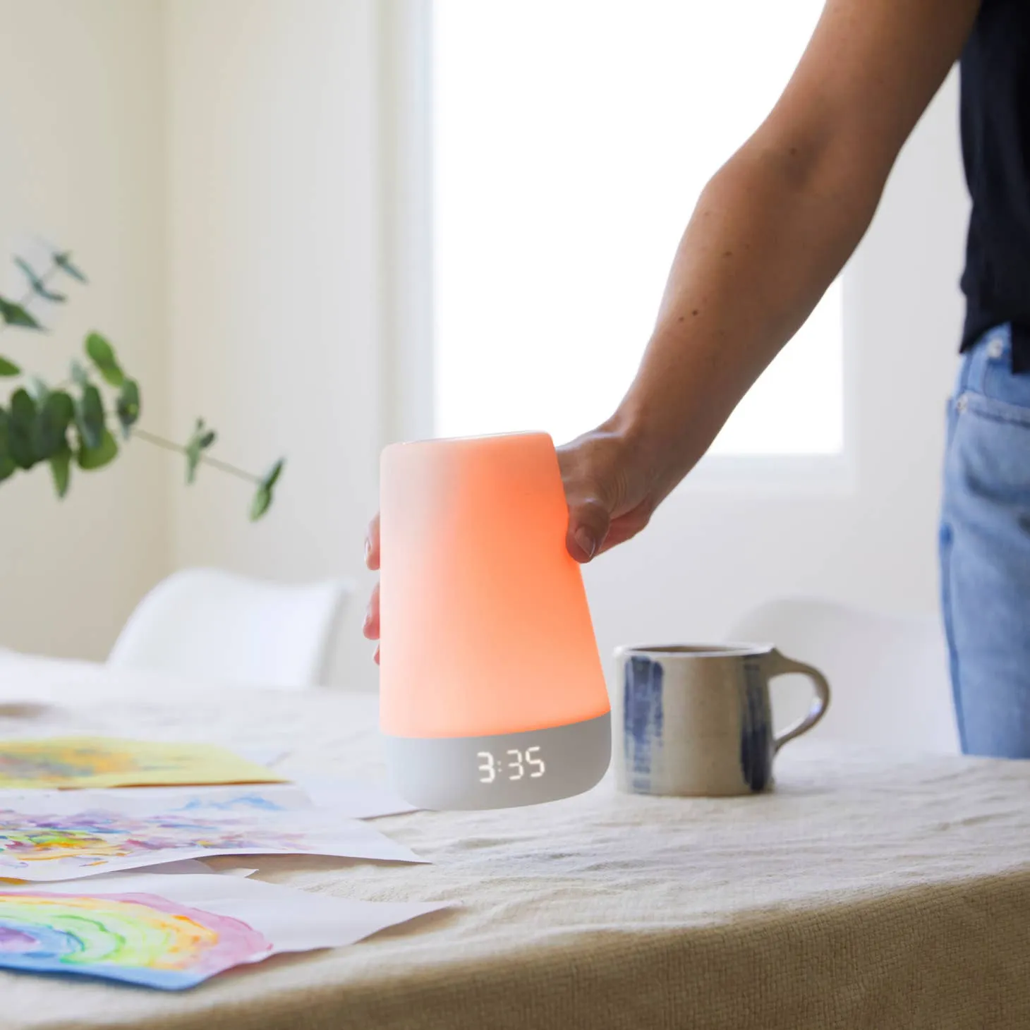 Hatch Rest  2nd Gen Sound Machine, Night Light, Time-to-Rise