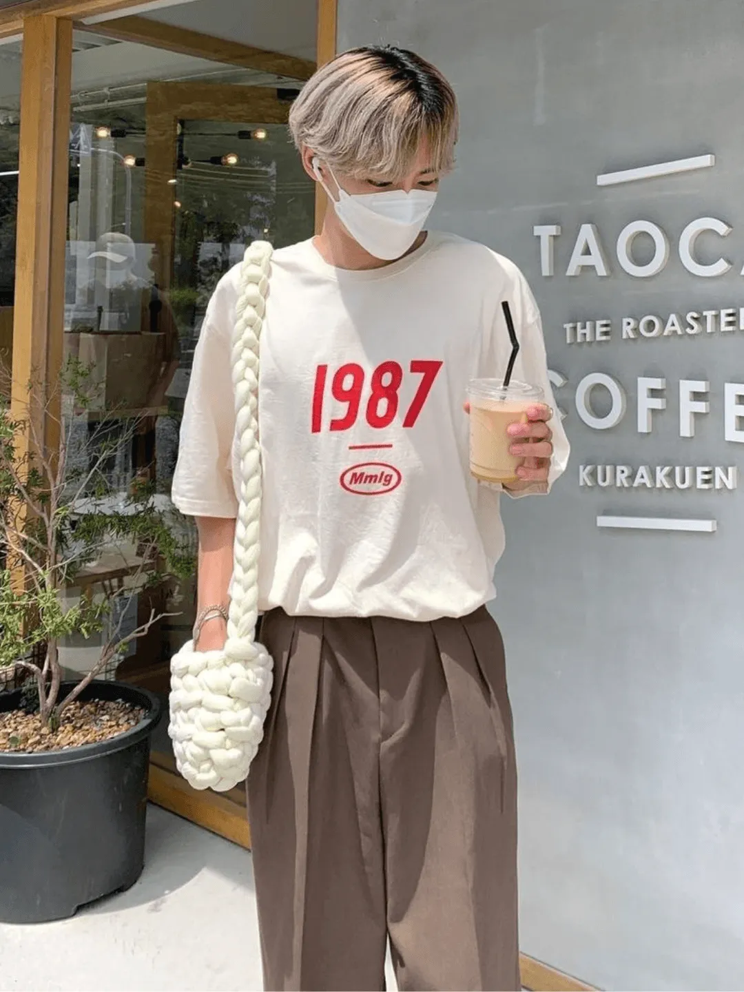 [_.iue._] wool crochet bag ao02