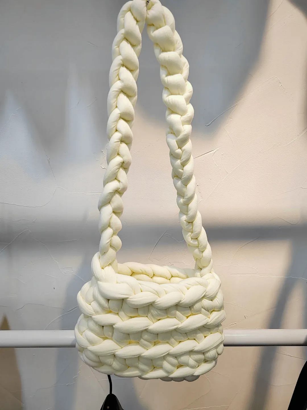 [_.iue._] wool crochet bag ao02