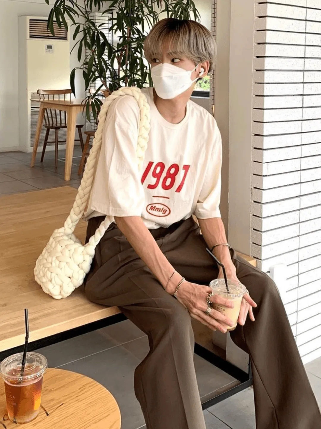 [_.iue._] wool crochet bag ao02