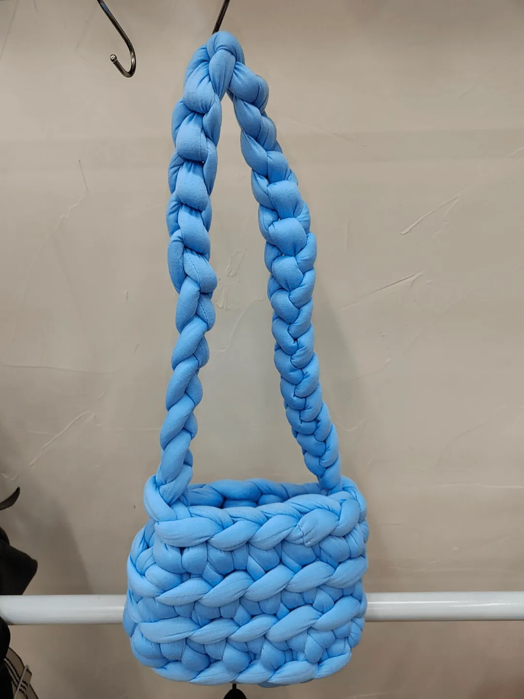 [_.iue._] wool crochet bag ao02