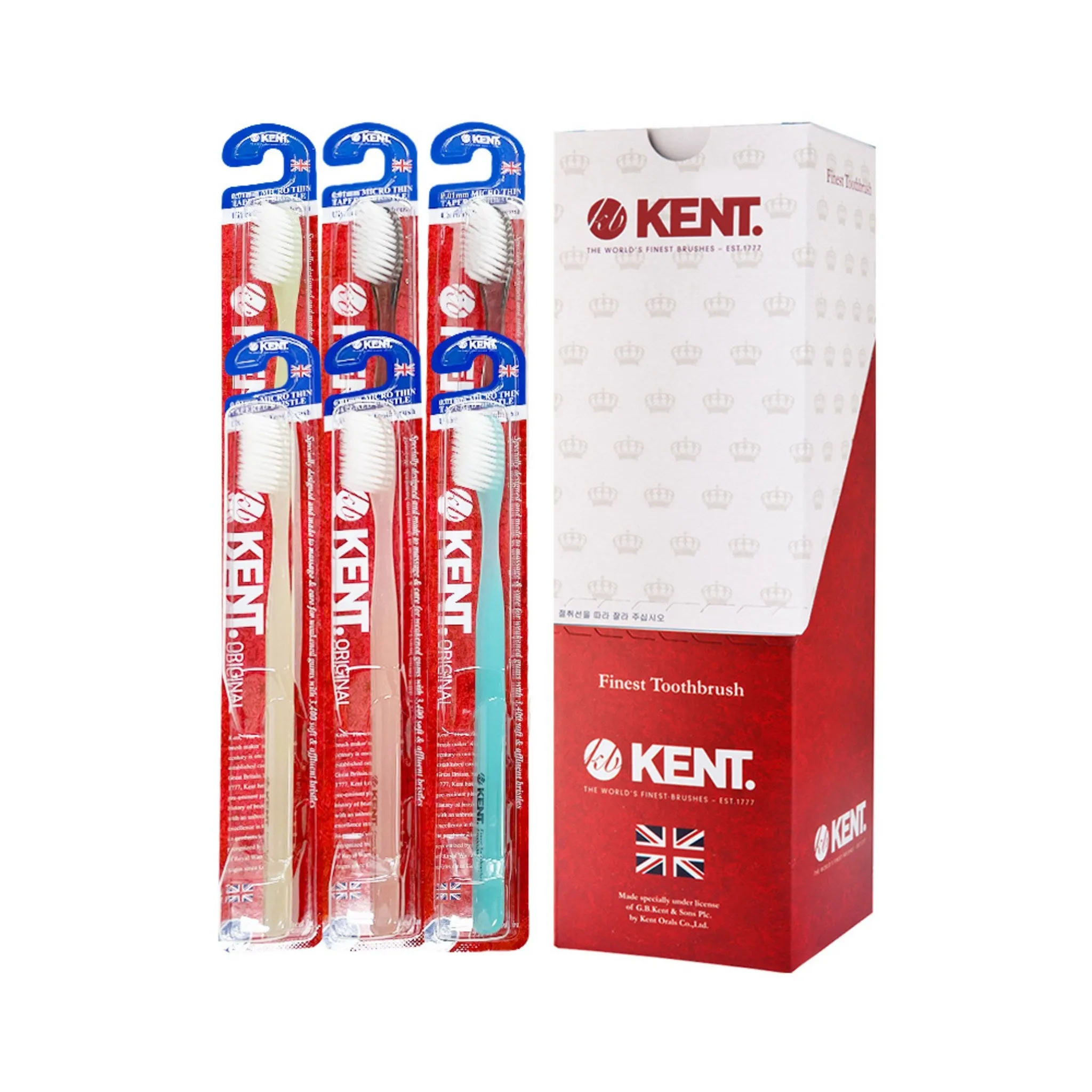 Kent Classic Ultra Fine Toothbrush, 6 Pack, 1 Toothbrush - 🏆 #77 - Household Items - Best of December