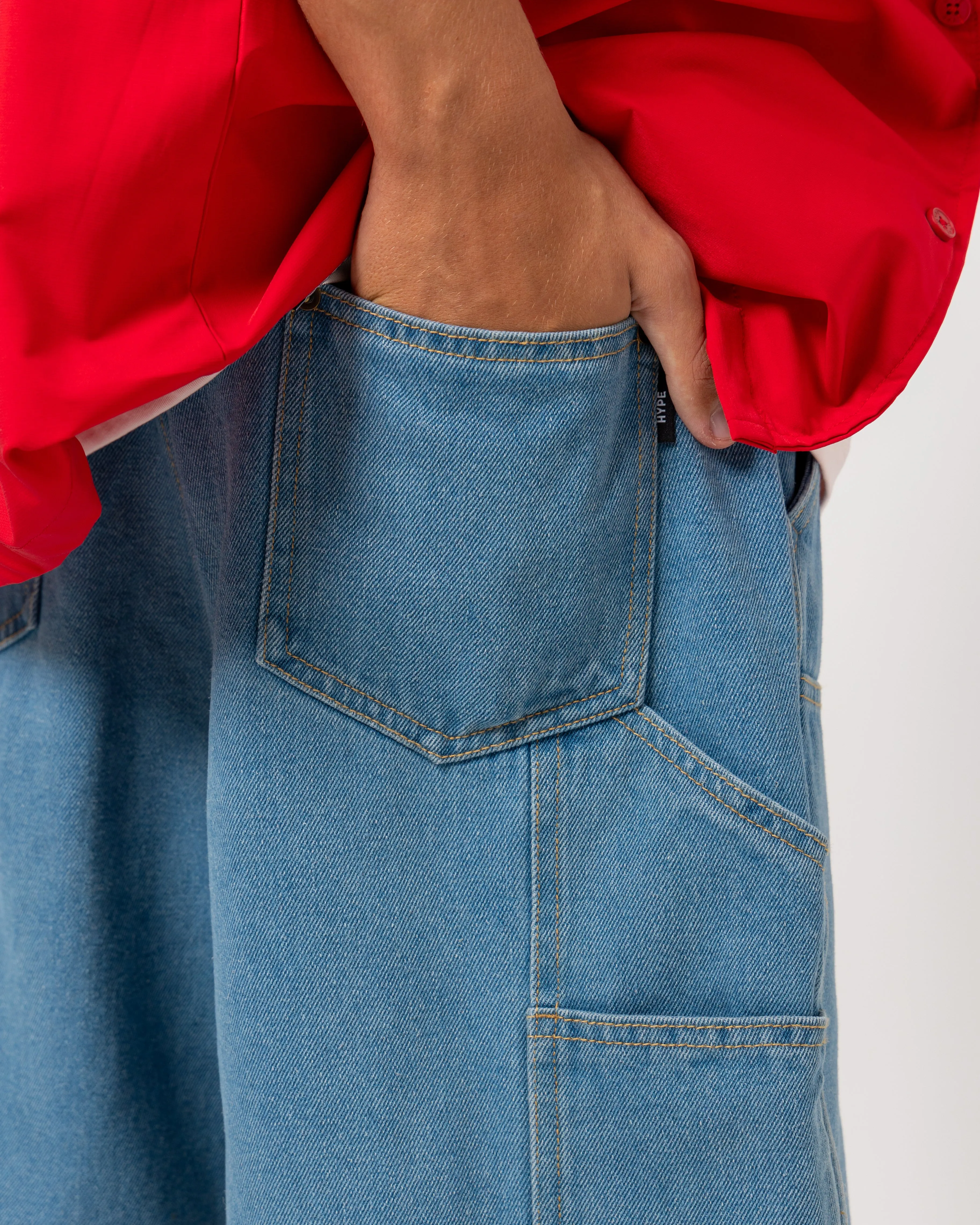 Seasonal Bottom Denim Overlaid SP