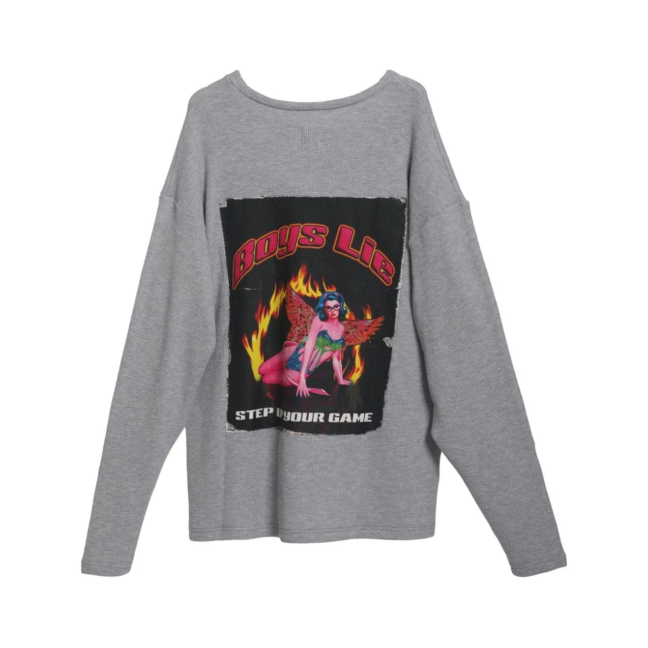 Step Up Your Game Thermal Boyfriend Longsleeve