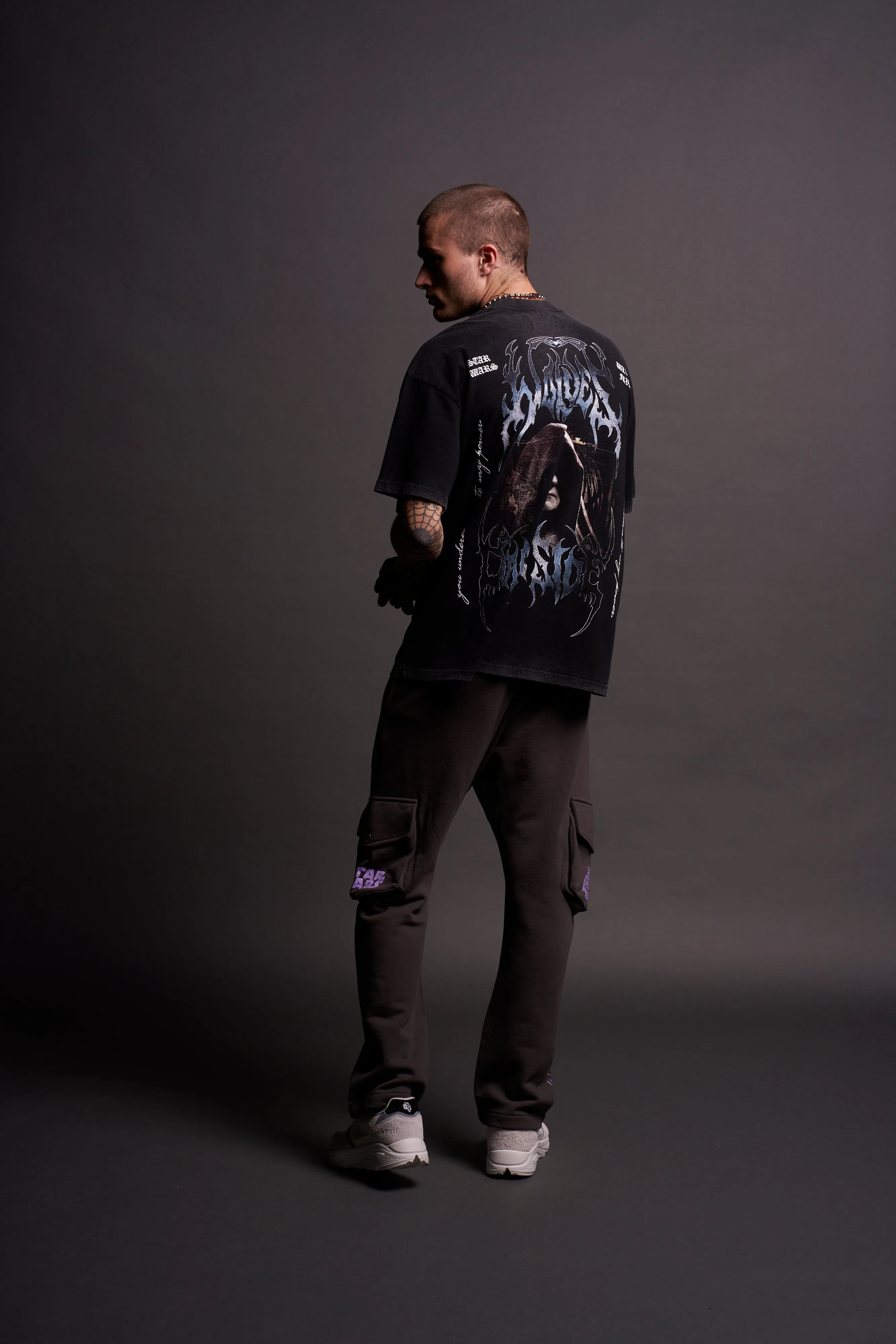 The Power Bigelow Cargo Sweat Pants in Wolf Gray