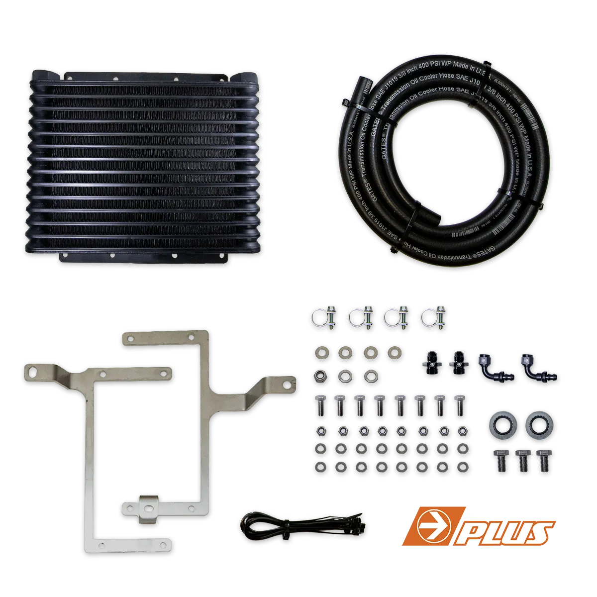 Transchill Arctic Black Transmission Cooler Kit TOYOTA HILUX N80 (TCB628DPK)